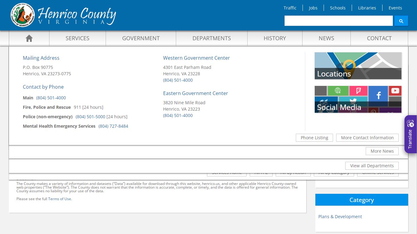 Real Estate Database - Henrico County, Virginia